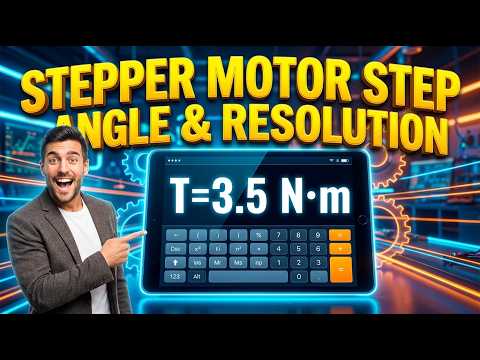 Stepper Motor Step Angle & Resolution Calculator — How to Use It | Engineering Tool