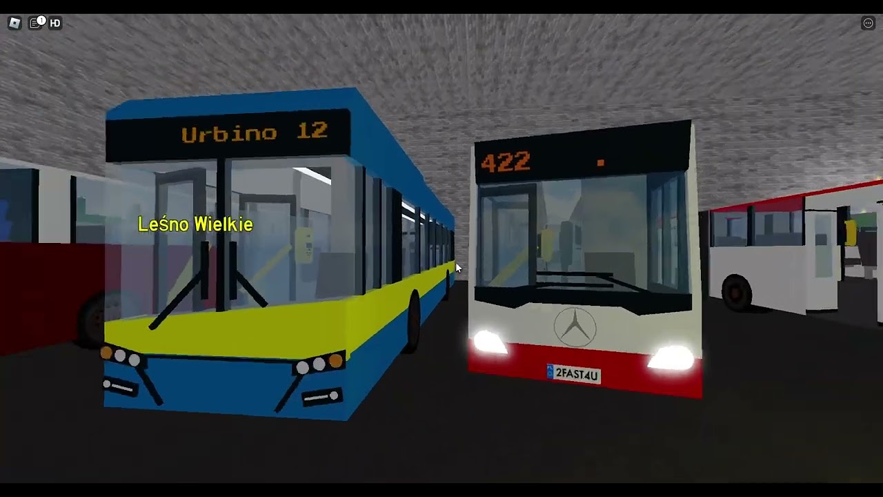 Roblox MZK Krzesłowo Wystawa autobusów na evencie