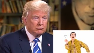 Donald Trump Reacts to PPAP (Pen Pineapple Apple Pen)