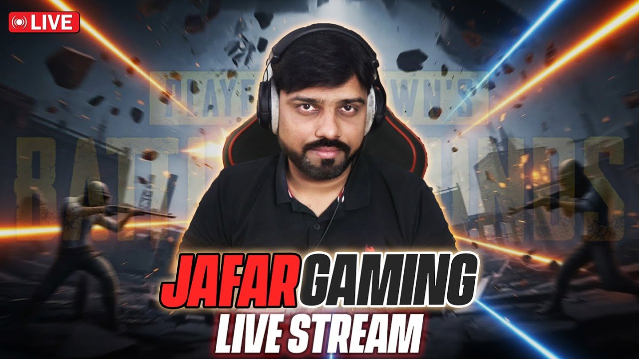 🔴 PUBG LIVE 🔥JAFAR GAMING 