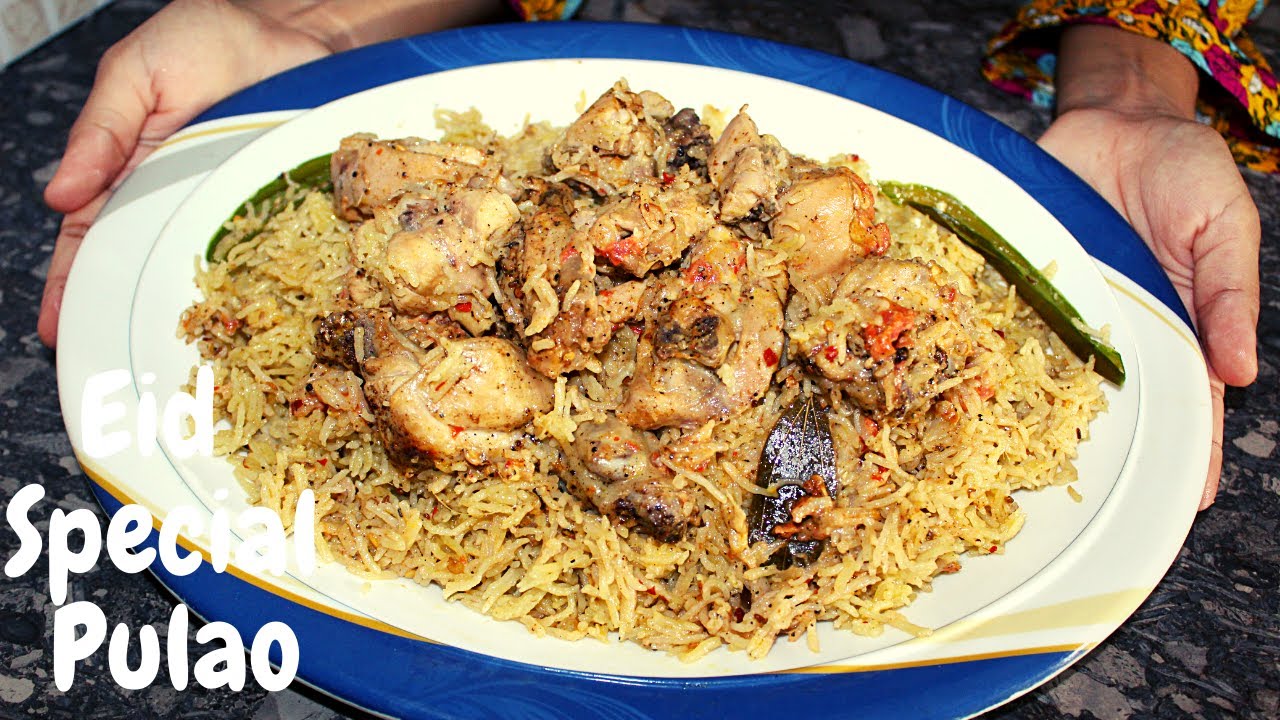 Chicken Malai Boti Pulao Eid special Rice Recipe By Traditional Cooking ...