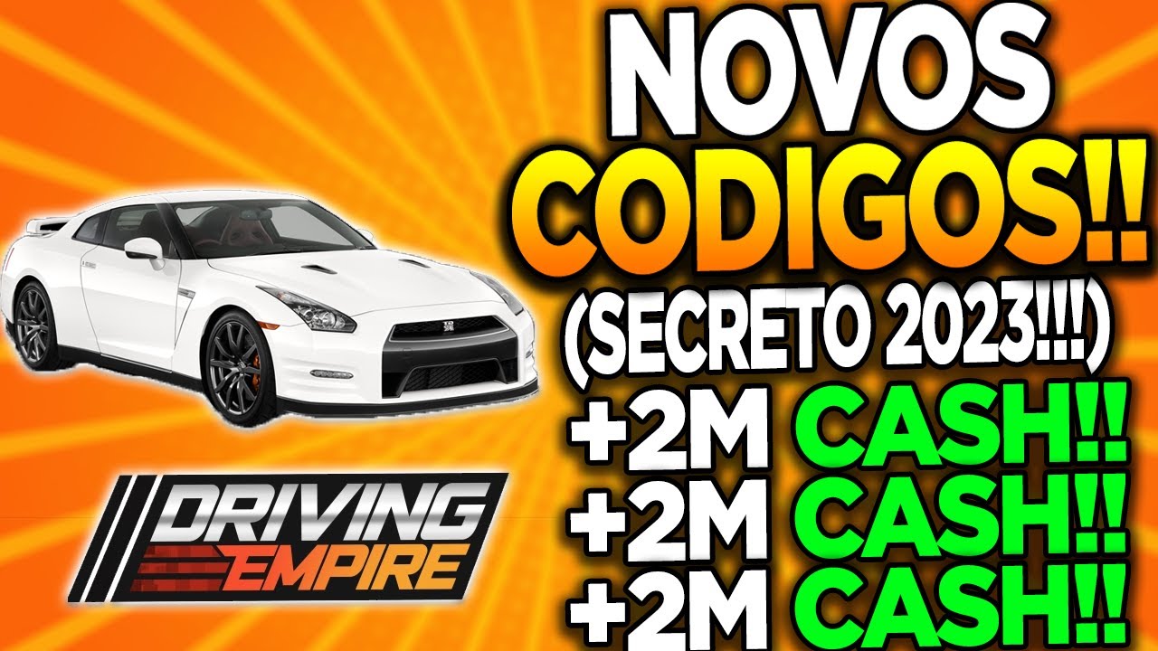 Roblox - Códigos do Driving Empire (julho 2023) - Critical Hits