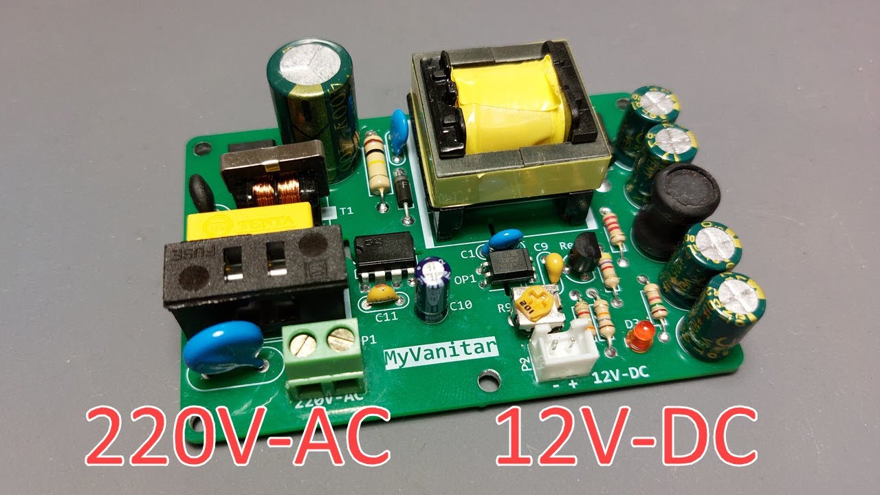 220V-AC 12V-DC 18W Switching Supply - - PCBway