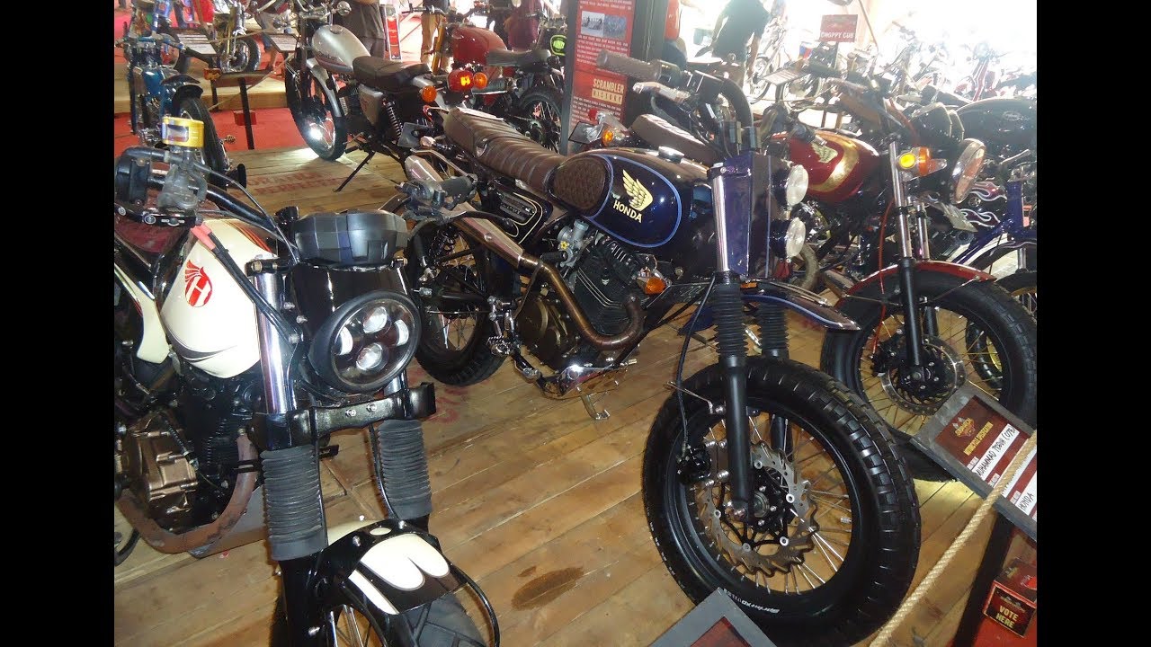 Inspirasi Modifikasi Motor Custom Honda Tiger Dan Megapro Scrambler