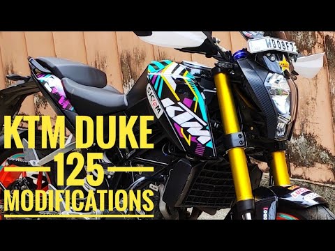 ktm duke 200 funky sticker kit