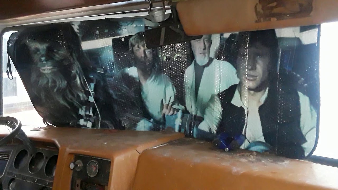 Totally Trashed Classic Winnebago for your viewing pleasure!