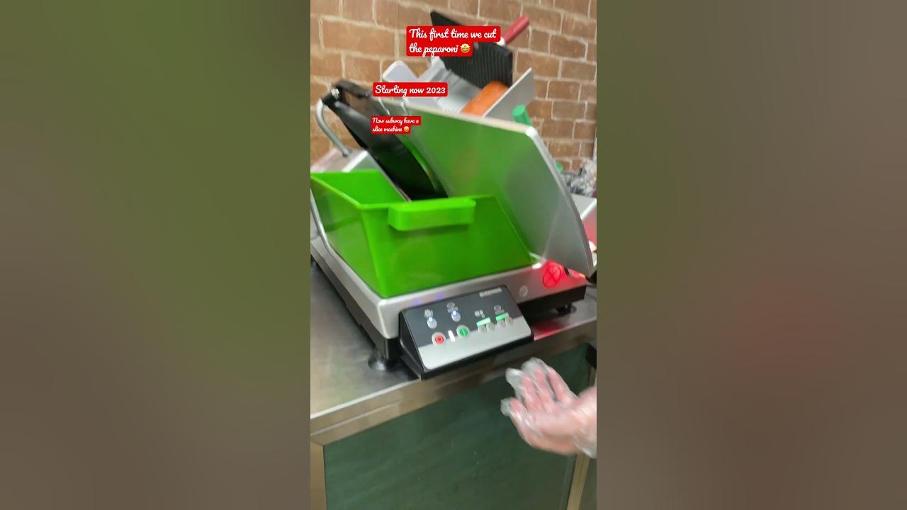 #subway #new #slicer #machine #starting #now #2023 🤩 - YouTube