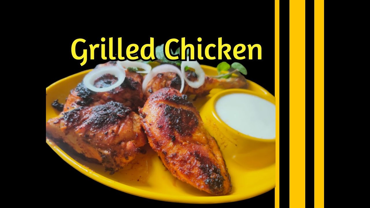 Grilled Chicken Pan Grilled Chicken How to cook grilled chicken in
