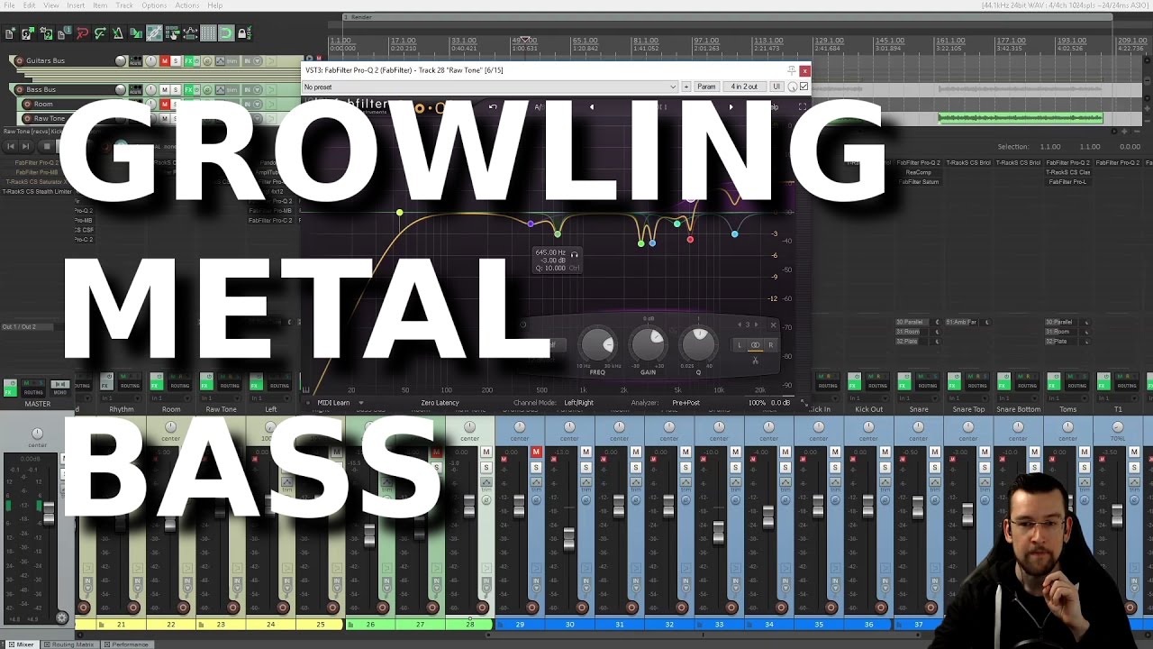 Mixing Guide Growling Metal Bass YouTube
