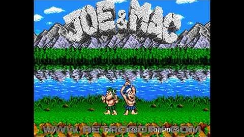 Joe & Mac (Sega Genesis / Mega Drive) Intro