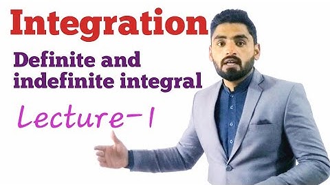 introduction to integration, definite and indefinite integral, lecture-1 #kpkboard