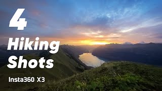 Insta360 X3  4 Hiking Shots That Look Like Drone Footage ft Gimbal Guru