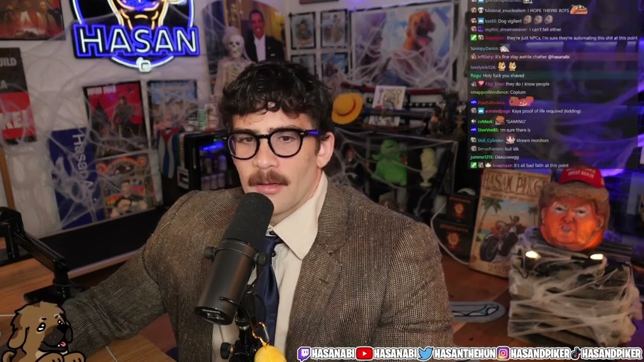 Hasan says those spreading the dog abuse story act in bad faith,white people cant be that delusional