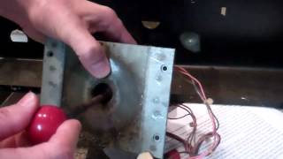 Removal Of The Ms Pacman Joystick And Upgrading The Control Panel - Video 1