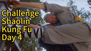 Can the two German students withstand the high-intensity training in the Shaolin Temple?