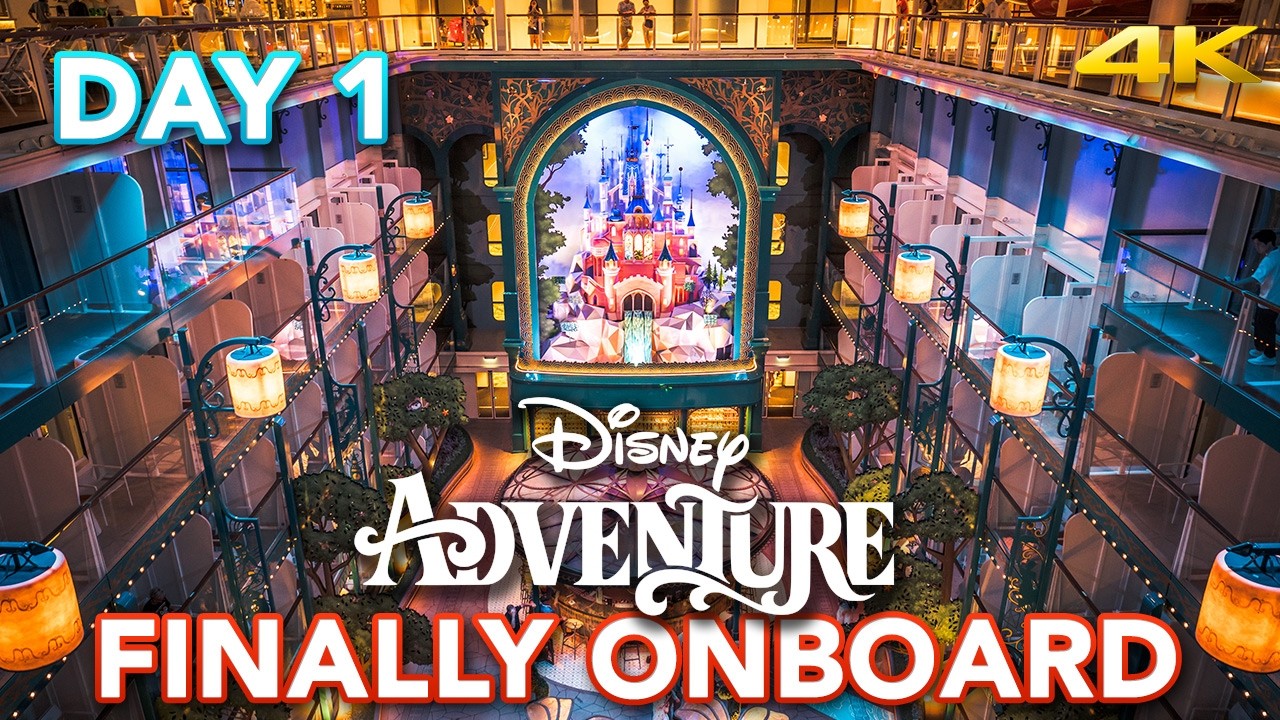 THE BIGGEST DISNEY CRUISE EVER! 🚢✨ Disney Adventure Maiden