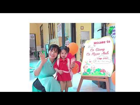 Ngày khai giảng của lớp 3c2 trường mầm non hồng phong
