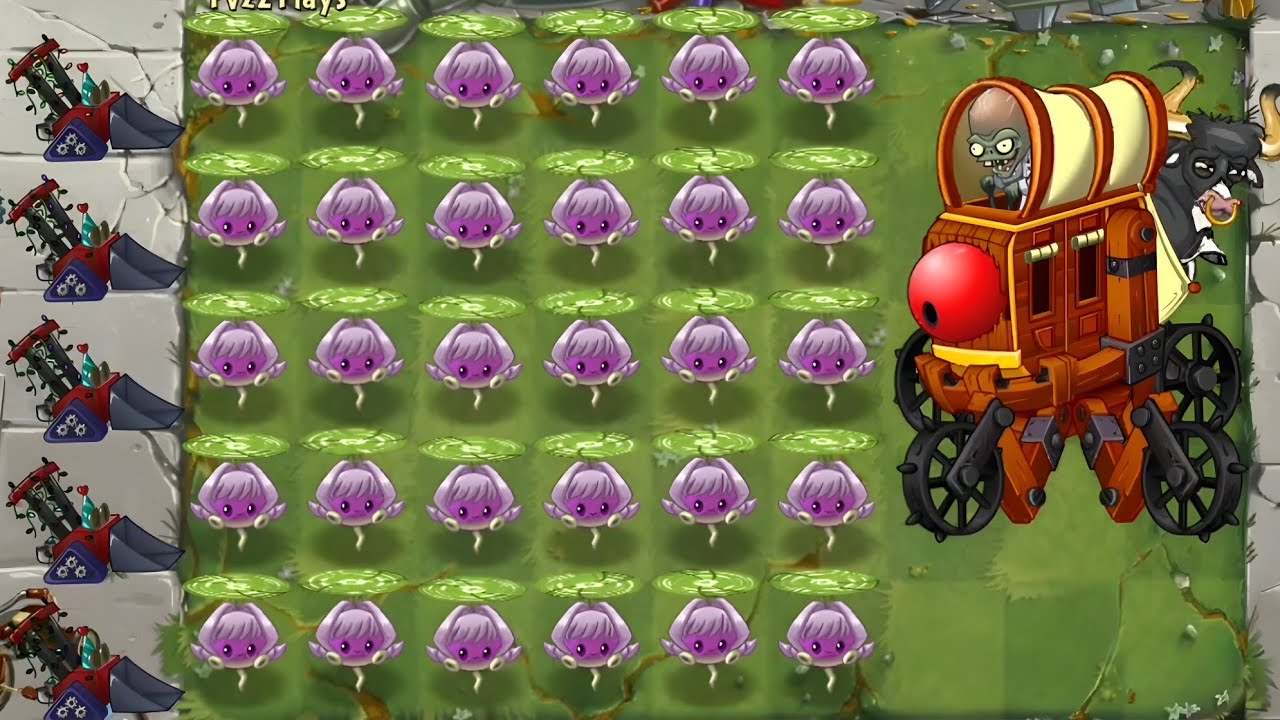 Rotobaga Vs. Wild West Zomboss 2.0 / Plants Vs Zombies 2 - YouTube