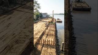 #beforeandafter #heavycivil #civilengineering #riverrestoration #infrastructure