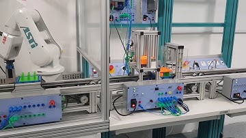 Flexible Assembly Line for Future Digitized Factories - Industry 4.0