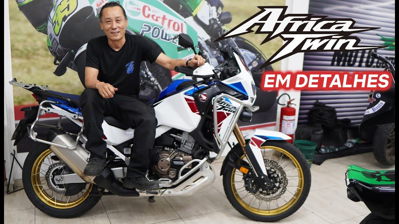 HONDA AFRICA TWIN EM DETALHES!