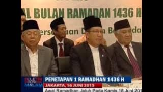 Download lagu Sidang Isbat Putuskan 1 Ramadhan 1436 H Jatuh Pada Hari Kamis 18 Juni 2015 - BIM 16/06