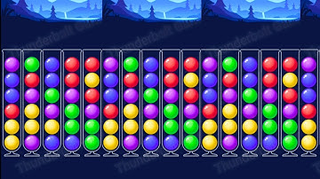 Ball Sort color Puzzle Game || Level 71-80 #ballsortpuzzle #ballgames #ballsortpuzzlegameplay