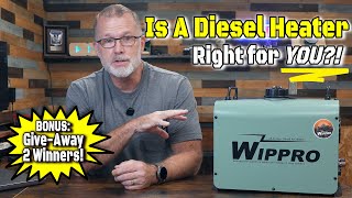 WIPPRO 8kW Diesel Heater | Easy, Economical Heat Solution for Workshops, Garages, RVs and Campers