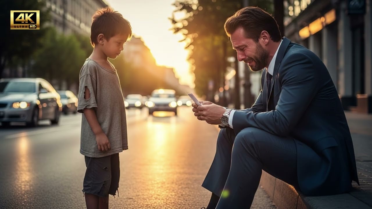¿Puede leerlo por mí, señor? Aún no sé leer — dijo el niño. El CEO lo leyó y quedó en shock