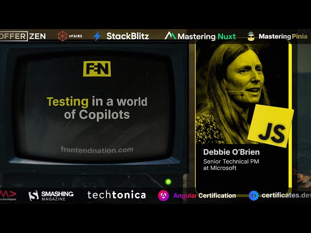 Debbie O'Brien - Testing with Playwright in an AI-Assisted Development World