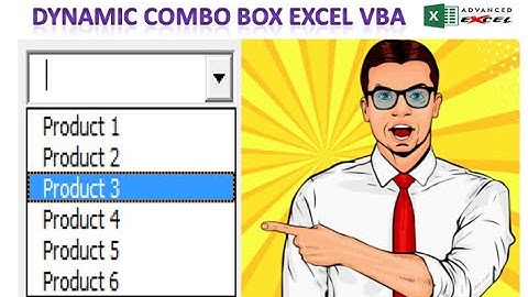 DYNAMIC COMBO BOX USING EXCEL VBA | Advanced Excel | Excel VBA | When ExcelisAdvanceD