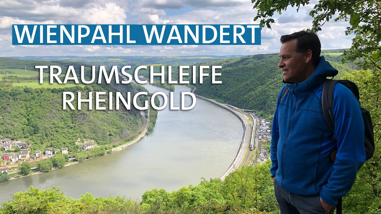 Wandern am Rhein mit Panorama-Aussicht: Traumschleife Rheingold | Wienpahl wandert