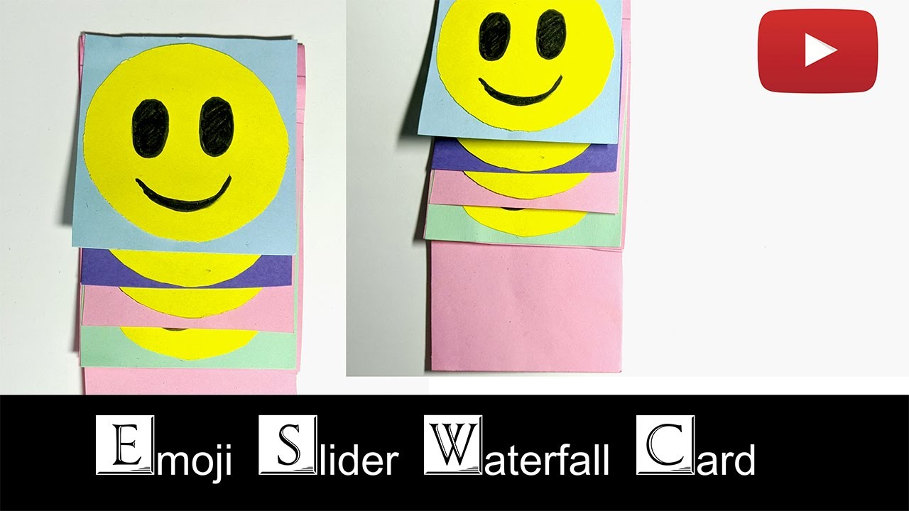 How To Make Emoji Slider Waterfall Card YouTube how-to-make-emoji-slider-waterfall-card-youtube