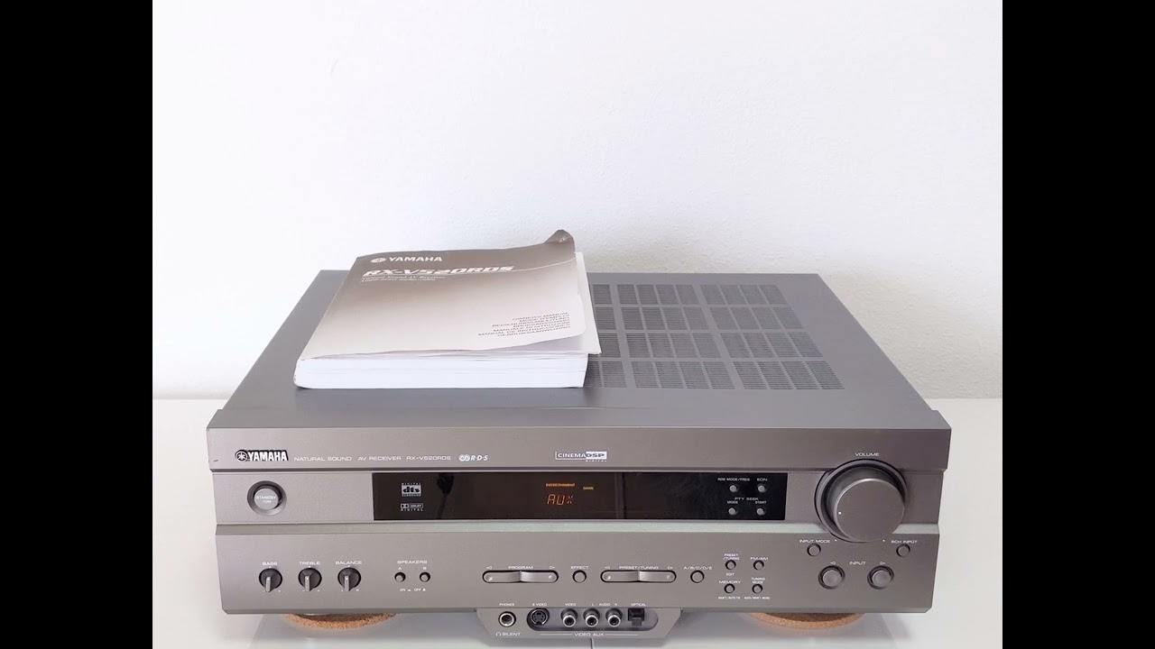 Yamaha RX V520 RDS Natural Sound AV Receiver - kurz Test