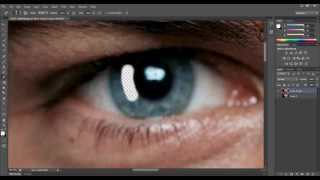 Adobe Photoshop Cs6'da Göz rengi değiştirme veya nasıl değişir? / How can be changed the eye color? screenshot 3