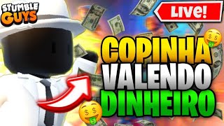 🤑É HOJE! COPINHA VALENDO R$200 🔥STUMBLE GUYS AO VIVO ‹ LUKEZINHO ›