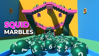 Squid Marble - Survivor challenge. Only ONE number. 1–100. Comment below 👇 | #squidgame #marblerace