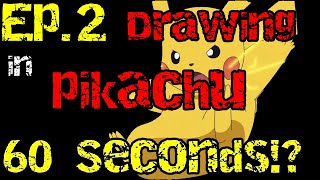 How I Draw Pikachu in 60 Seconds