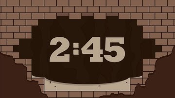 2 Minute 45 Second Timer (Basic Brown)