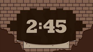 2 Minute 45 Second Timer (Basic Brown)