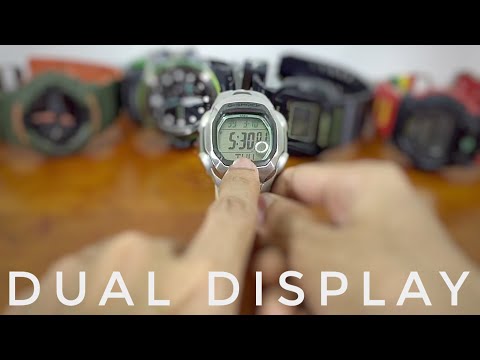 DUAL Layer Display G-Shock | GL-150TC-8JF Triple Crown vintage 
