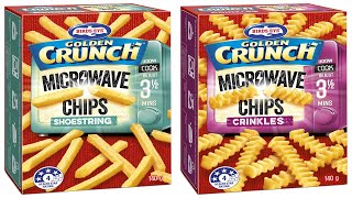 Birds Eye Microwave Chips - Crinkle Cut & Shoestring Chips