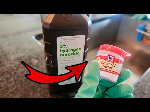 THIS Hydrogen Peroxide Trick is sure to IMPRESS + (cream of tartar secret) 😉