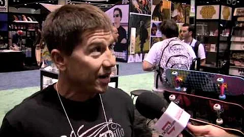 Reggie Barnes at Surf Expo August 2009 - TransWorl...