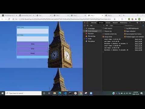JavaScript Lab Test Demo