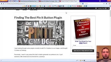 How To Add Pin It Buttons To A WordPress Blog