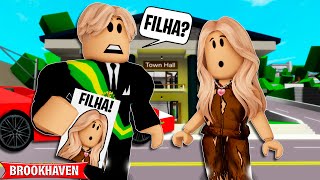 A MENINA de RUA DESCOBRIU ser FILHA do PREFEITO | Historinhas Brookhaven Roblox Bibi e Lud