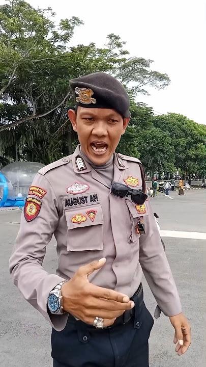 POLISI TERIMA LAPORAN ANAK KECIL #polisi #shorts #anakkecil #laporanpolisi #panda #polisicore