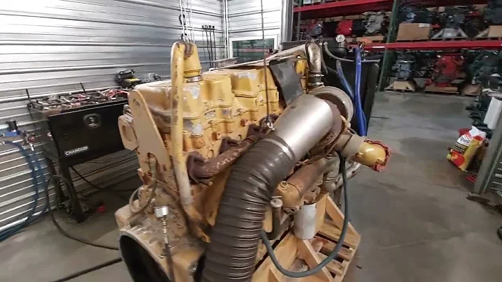 Used 1995 Caterpillar 3406E Engine Test Run 500-18409