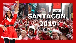 SANTACON NYC 2019 | CHRISTMAS IN NYC | WHAT TO DO ON SANTACON